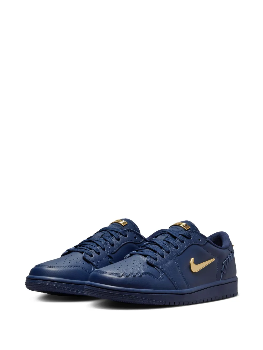Jordan 1 Low "Method of Make Midnight Navy Metallic Gold" sneakers Blue