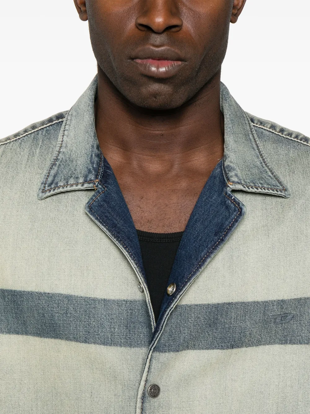 Diesel D-Nabil-S overhemd Blauw