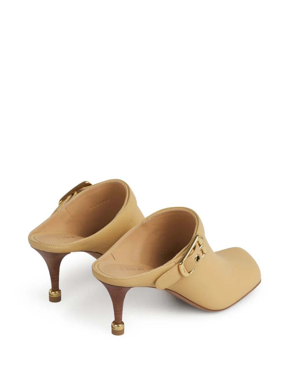 Chloé 75mm Andrea mules Yellow