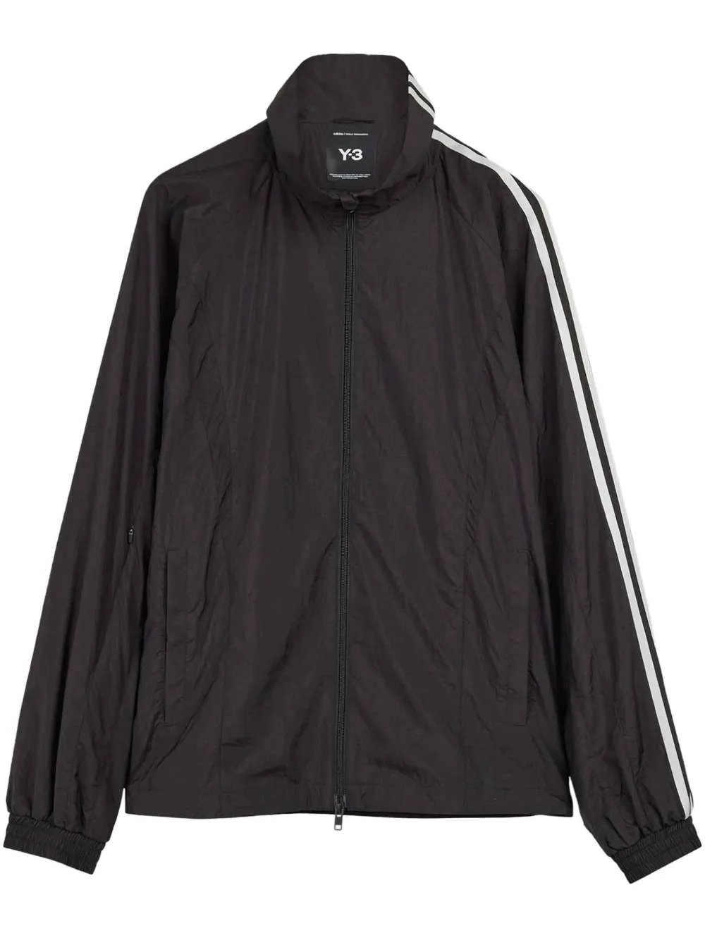 Adidas Gestreept jack Zwart