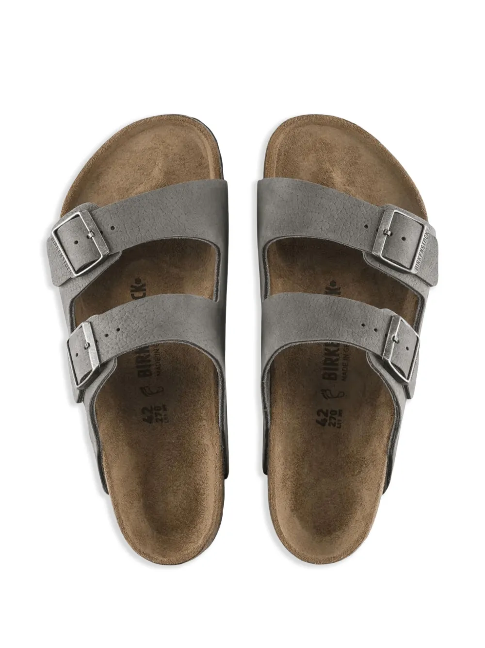 Birkenstock Arizona slides Grijs