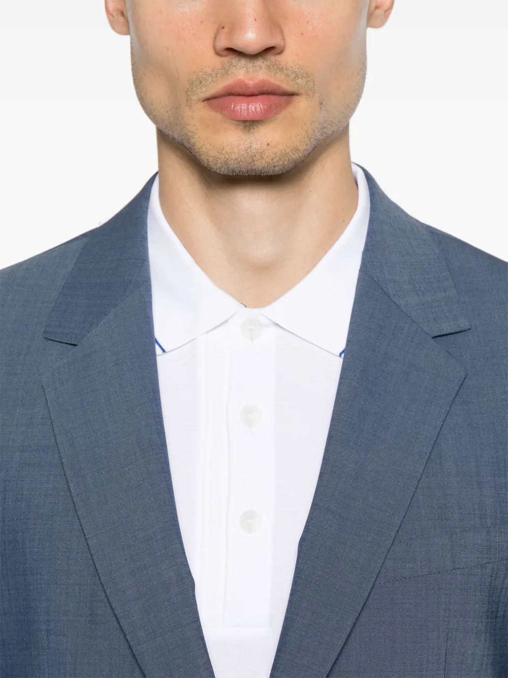 BOSS Houston blazer Blauw