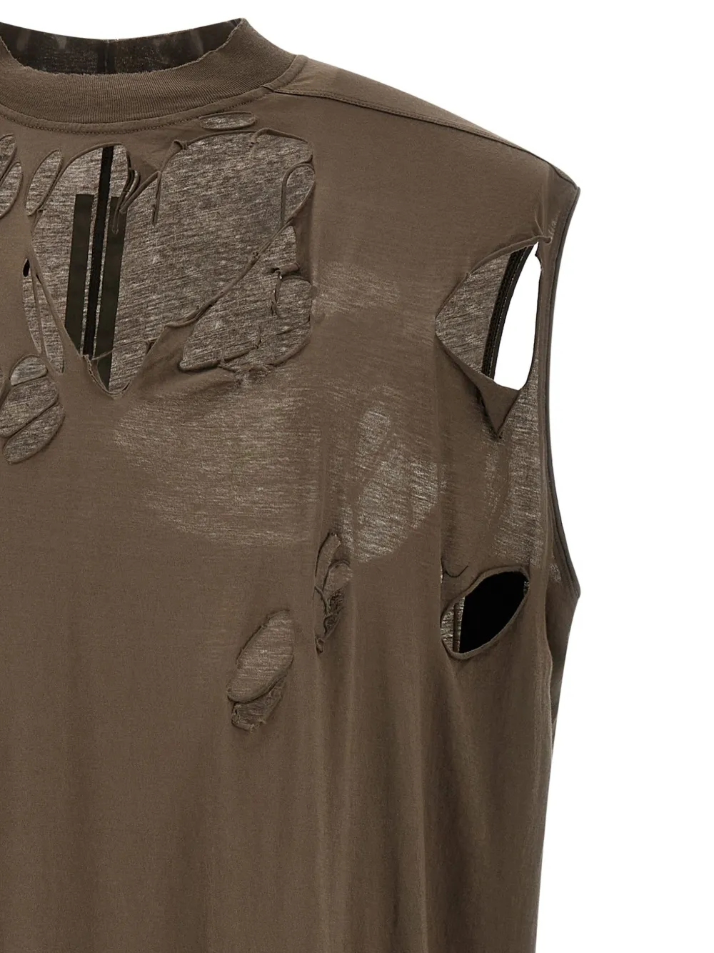 Rick Owens DRKSHDW Tarp T-shirt Grijs