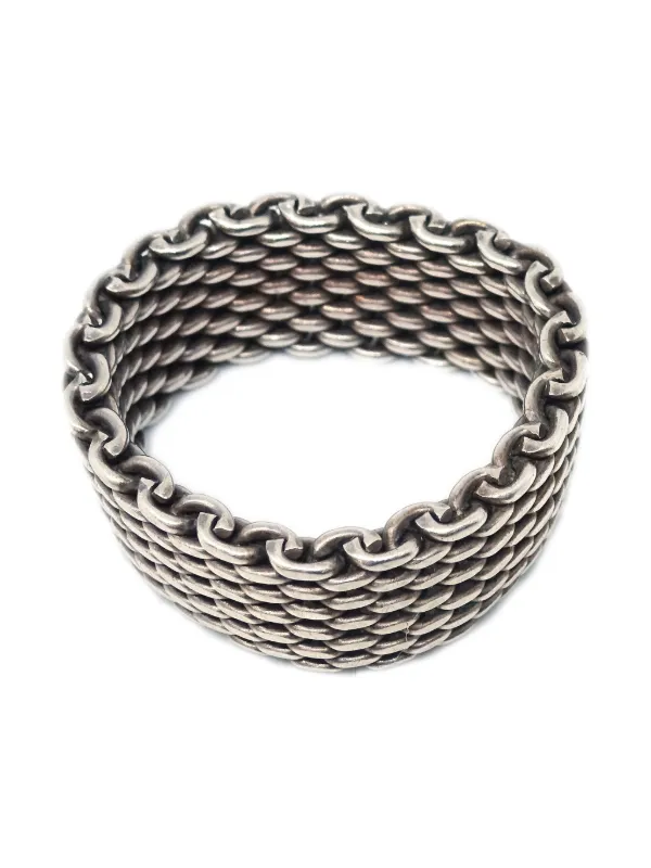 Tiffany & Co. Pre-Owned 1990-2000s チェーンメイル リング