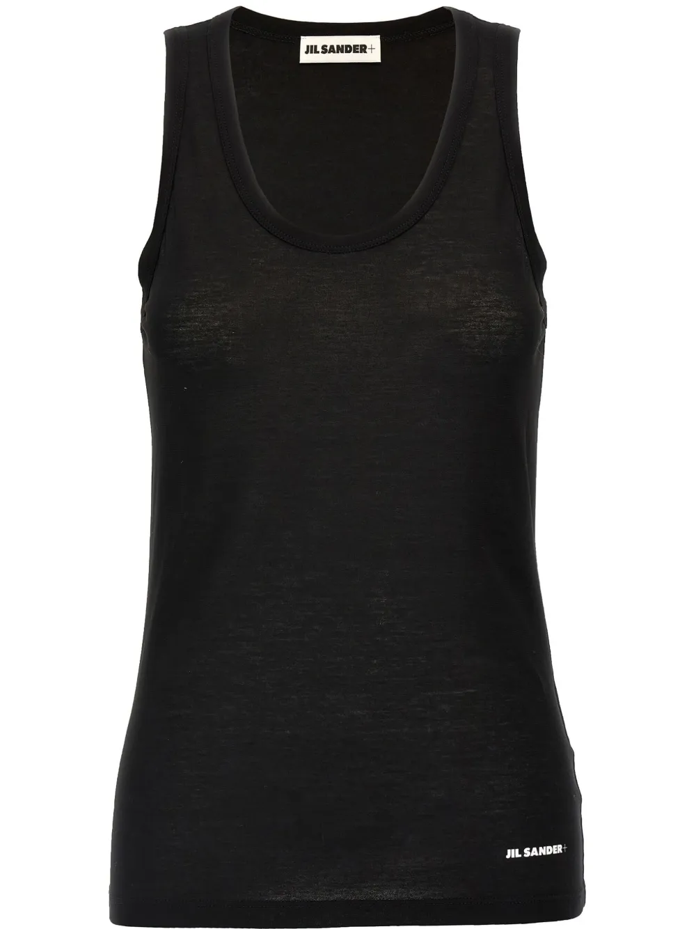 Jil Sander camiseta con escote redondo | negro | Image 1