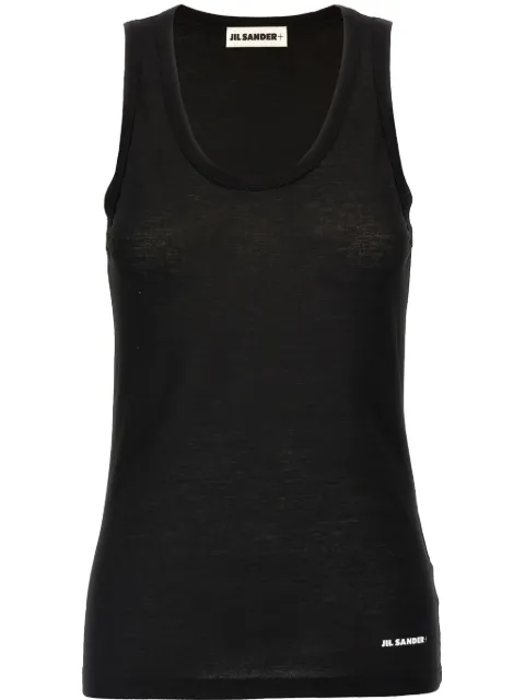 Jil Sander camiseta con escote redondo