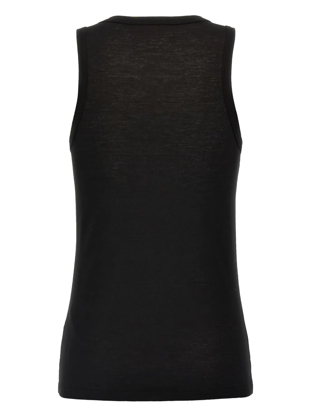 Jil Sander scoop-neck tank top - Zwart