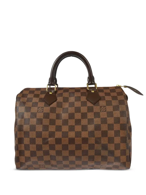 Louis Vuitton モノグラム SPEEDY30 Louis Vuitton Pre-Owned 2011 Speedy 30 Handbag | Brown | FARFETCH