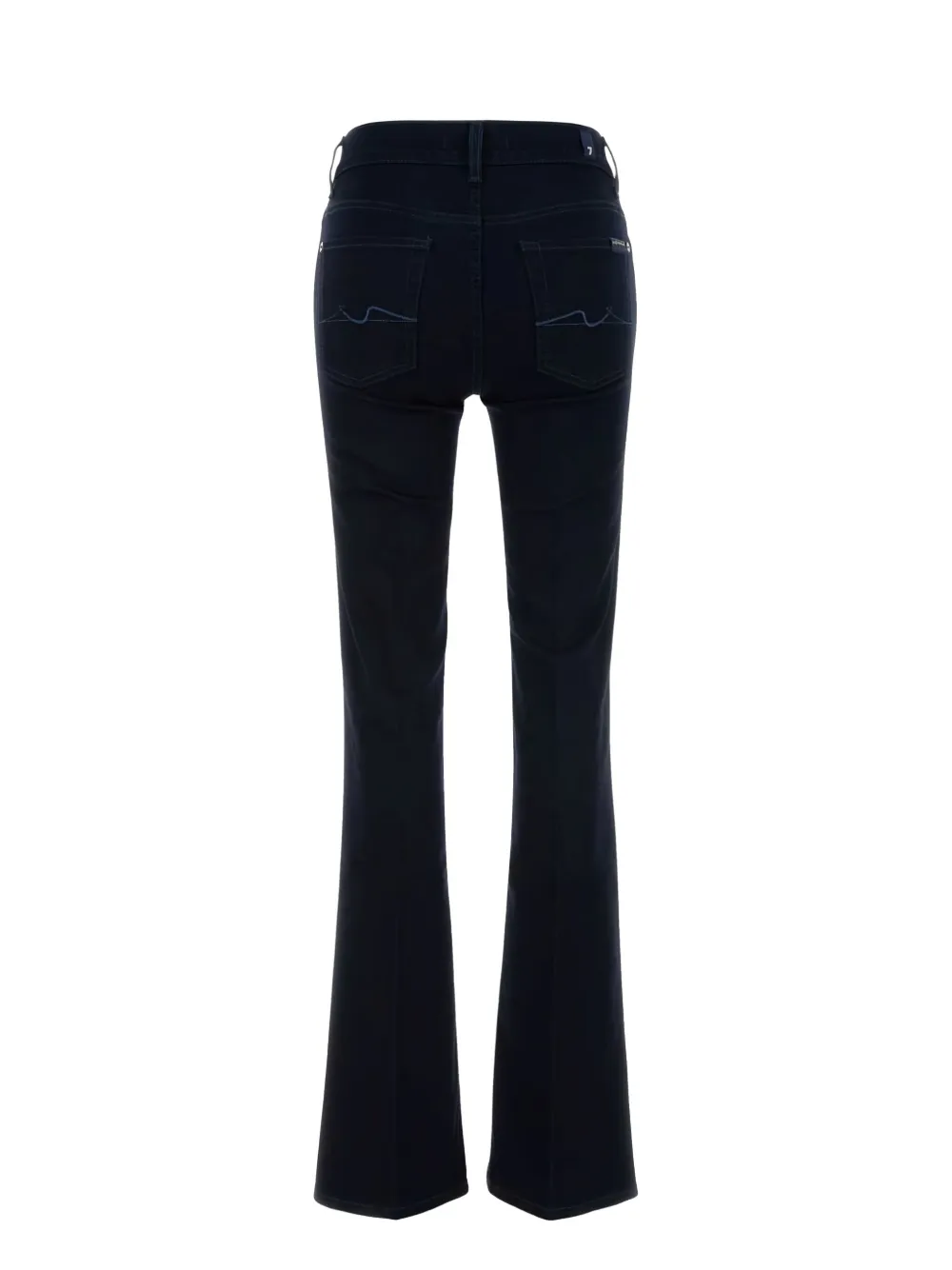 7 For All Mankind tailorless bootcut jeans - Blauw