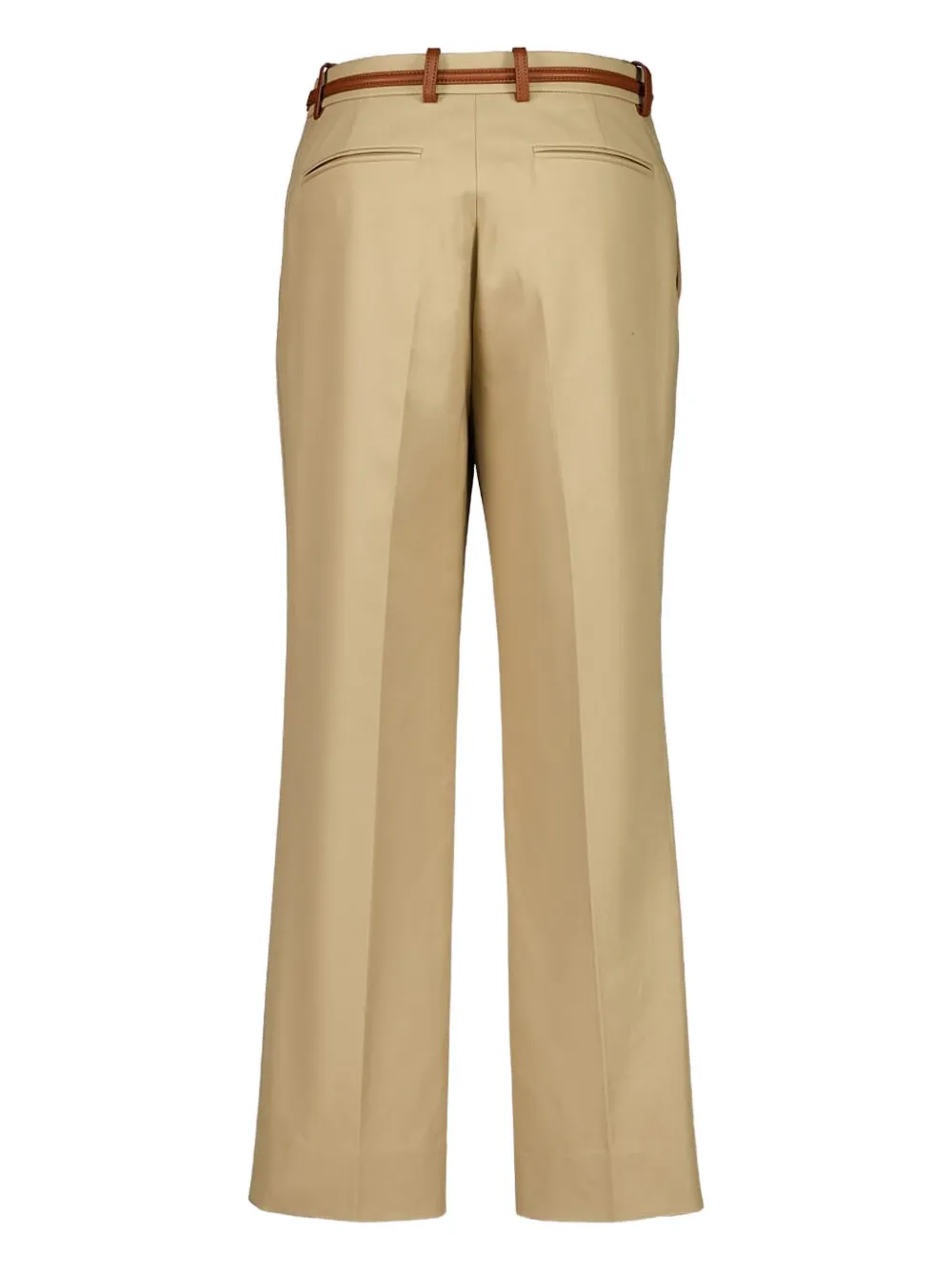 Gucci Katoenen broek met Horsebit-detail - Beige