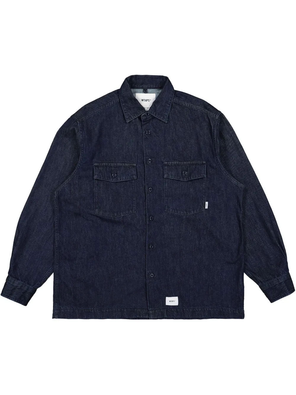 WTAPS Langärmeliges Hemd | Blau | Image 1