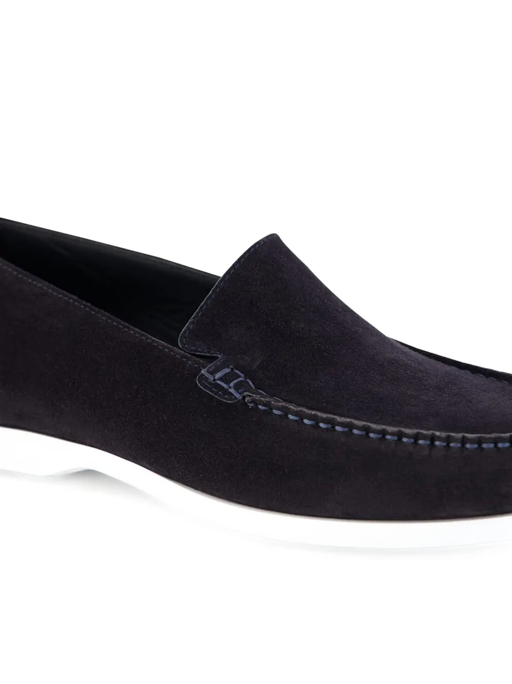 Manolo Blahnik Monaco suede loafers Blue