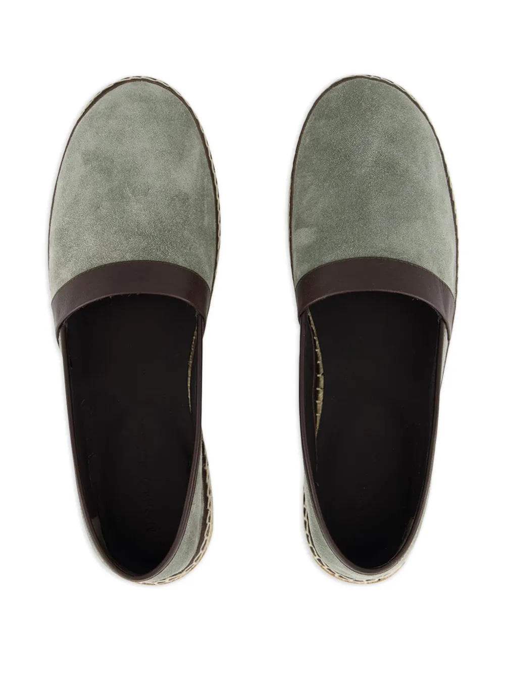 Manolo Blahnik Nerano suede espadrilles Green
