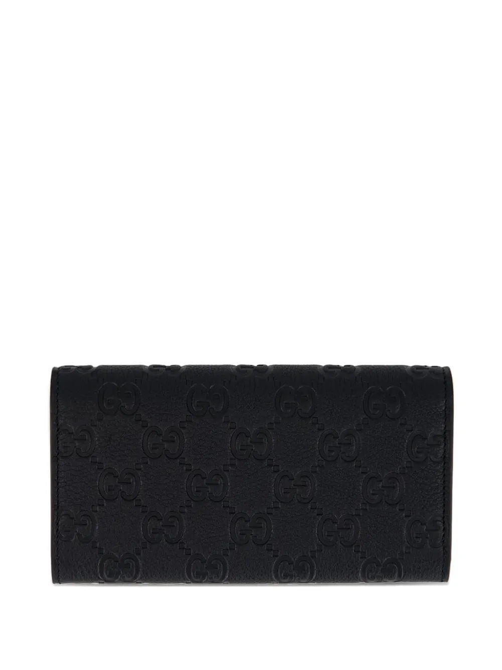 Gucci Portemonnee met GG-monogram - Zwart