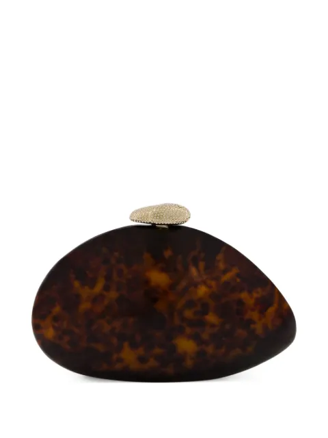 Benedetta Bruzziches Ariel tortoiseshell clutch bag