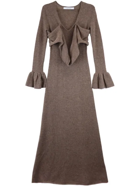 Rokh cross-knitted dress