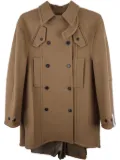 Rokh wool peacoat - Brown