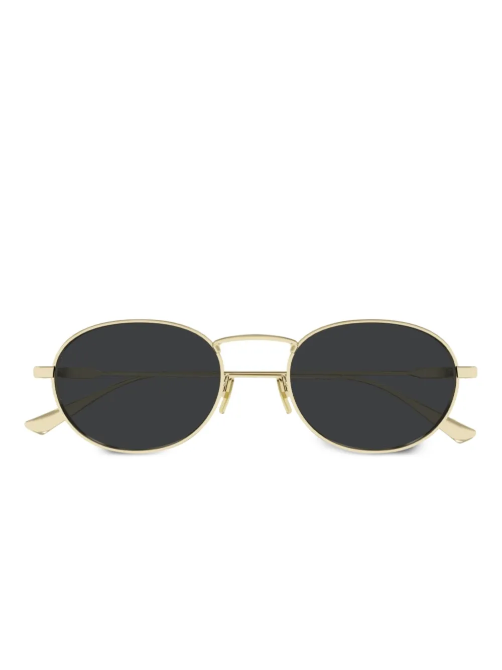 Saint Laurent Eyewear round-frame sunglasses | Gold | Image 1