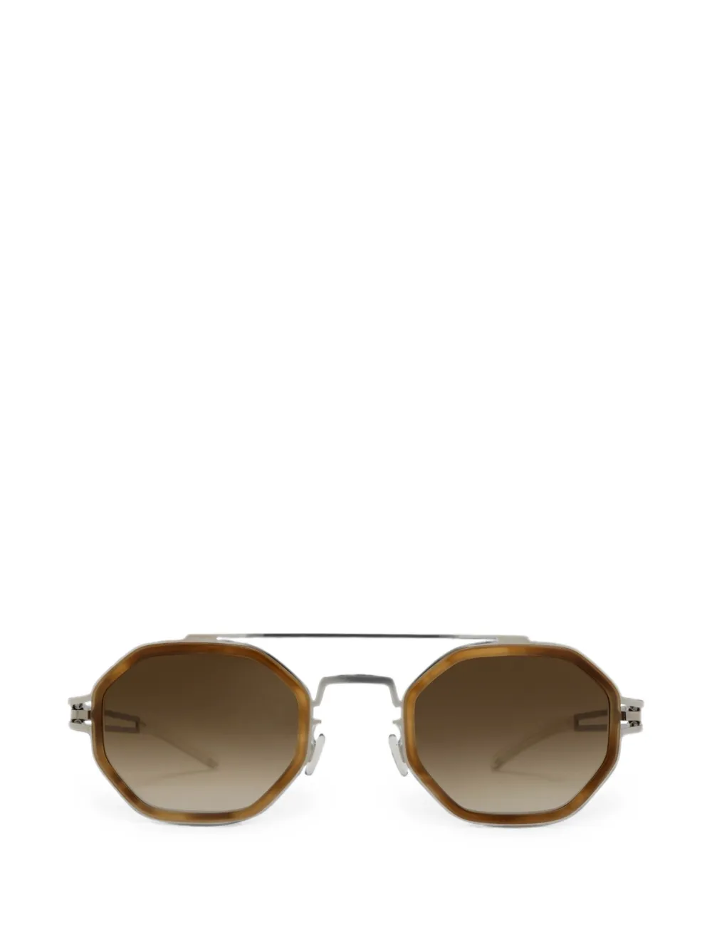 Mykita geometric-frame sunglasses - Argento