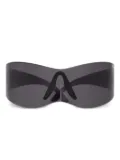 Balenciaga Eyewear mask-frame sunglasses - Black