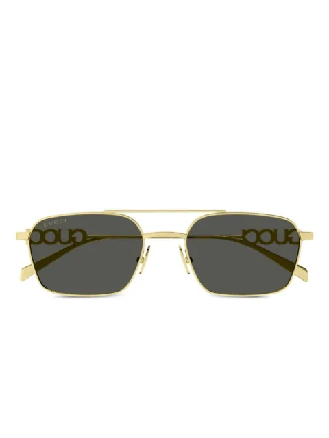 Gucci Eyewear lentes de sol con armazón navigator