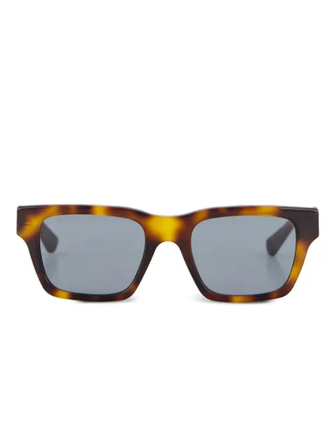 Gucci Eyewear lentes con armazón estilo carey