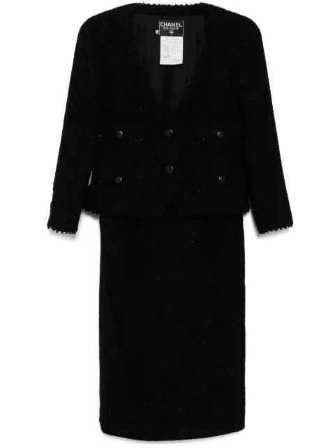 CHANEL Pre-Owned 1993 Setup Suit Jacket Sleeveless Camisole Dress
