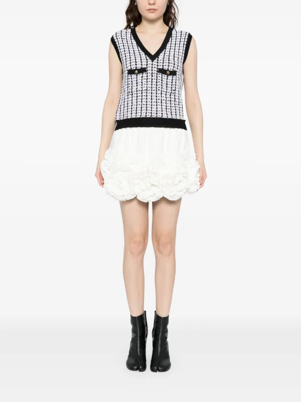 CHANEL シャネル　96P　ロゴ　ノースリーブカットソー　ニット　38 CHANEL】シャネル『ノースリーブニット size38』P15734V00761 00S