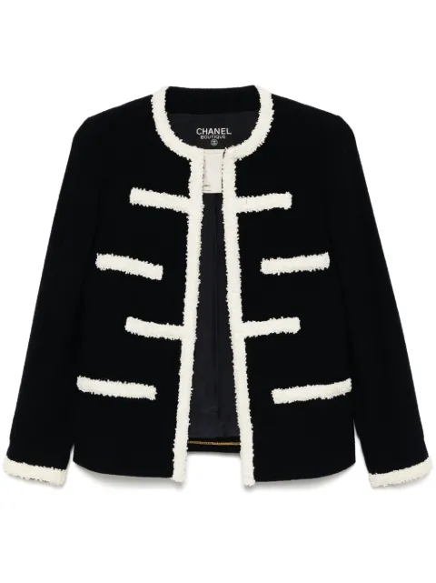 CHANEL Pre-Owned 1995 collarless jacket