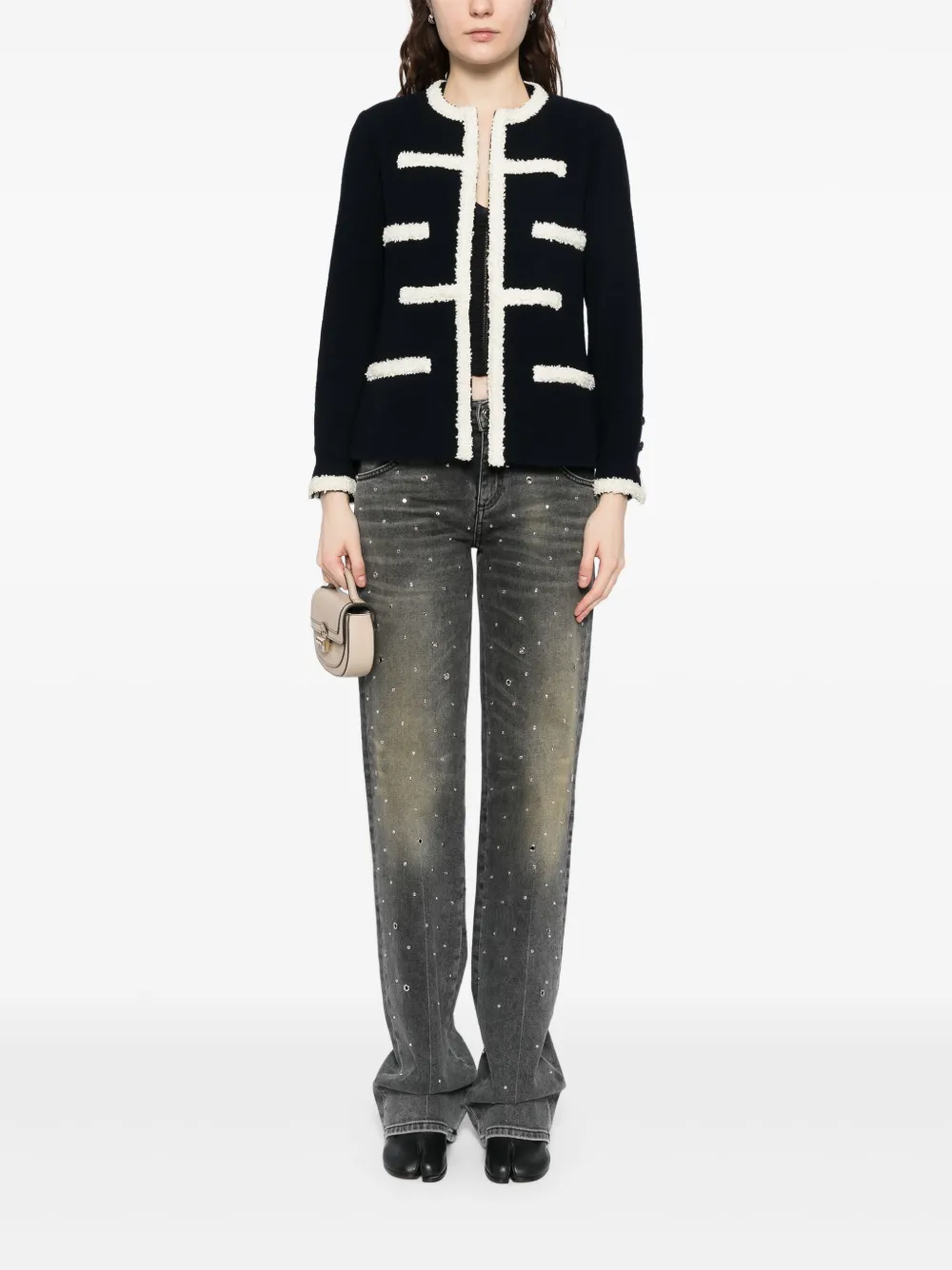 CHANEL Pre-Owned 1995 collarless jacket | Image 2