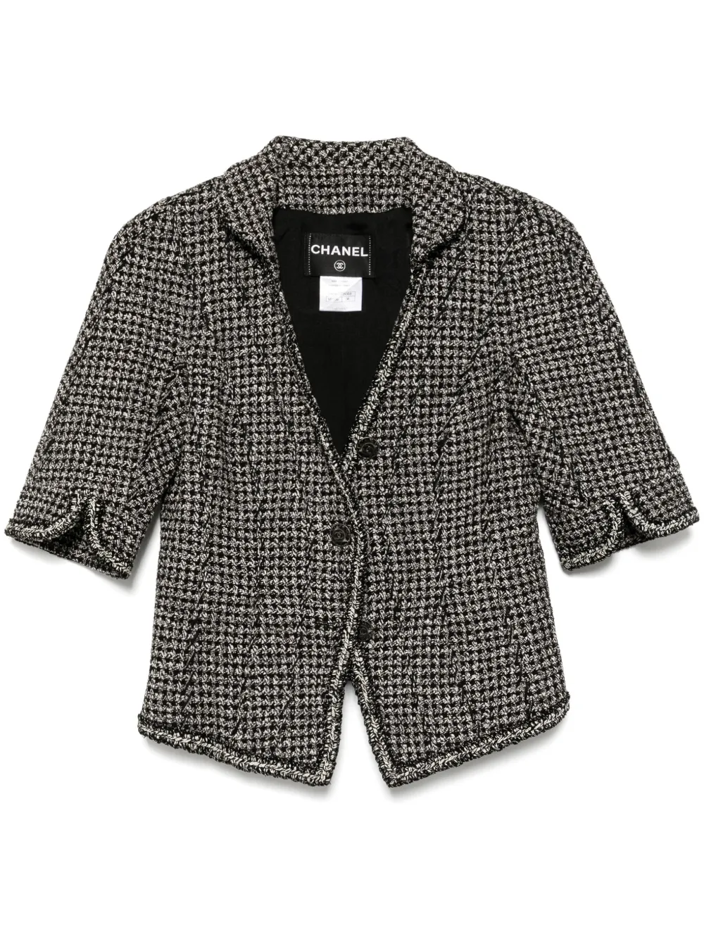 CHANEL Pre-Owned chamarra con botones 2010 | negro | Image 1