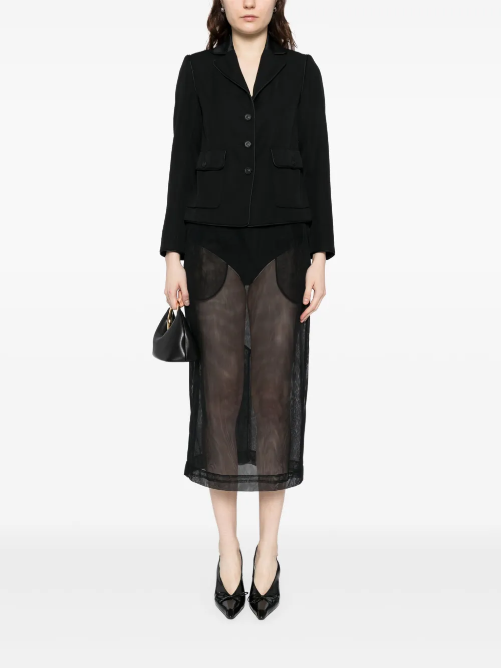 CHANEL Pre-Owned chamarra con botones 1997 | Image 2