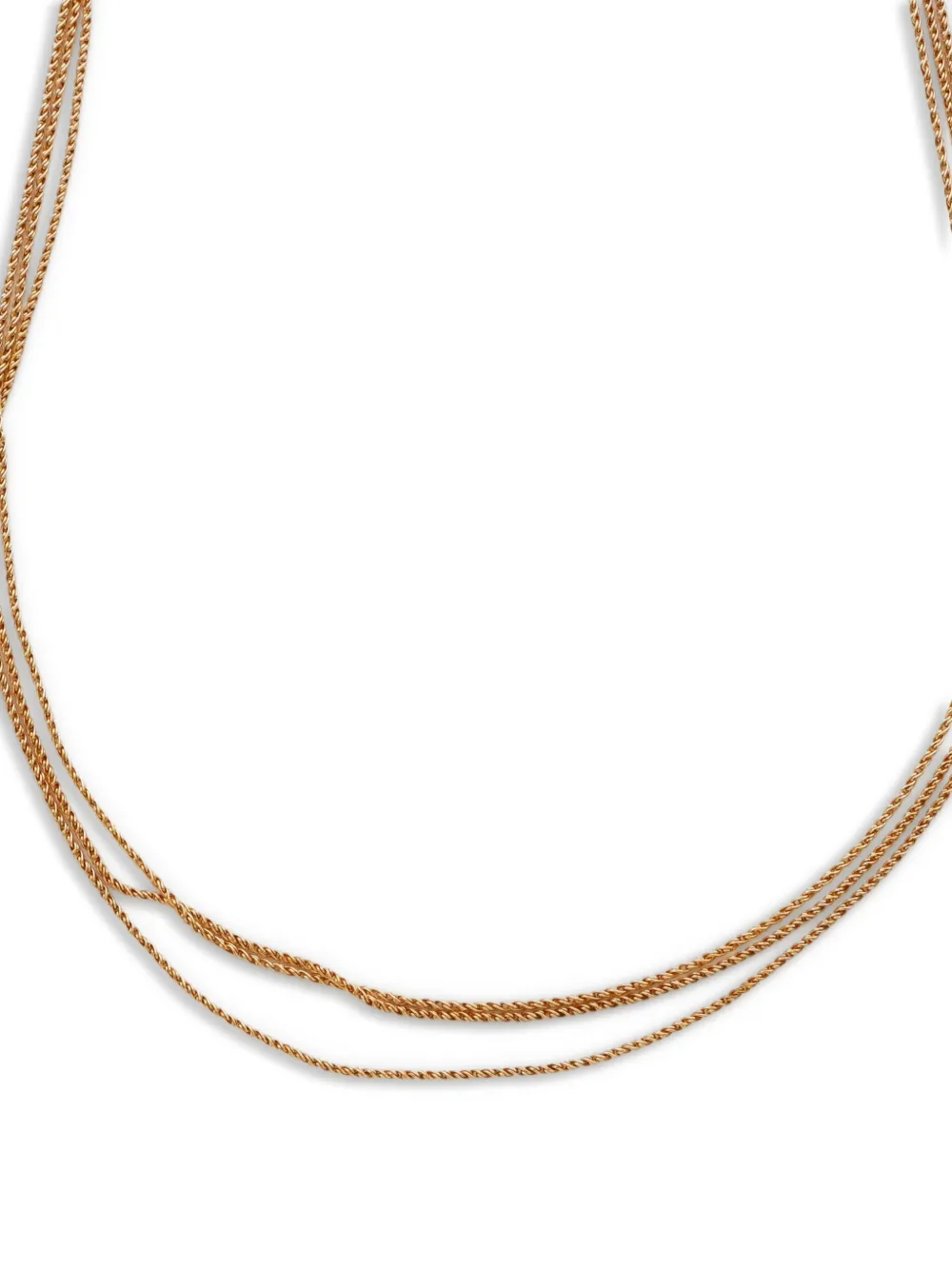 Christian Dior Pre-Owned collar con múltiples cadenas 2000 | Image 2