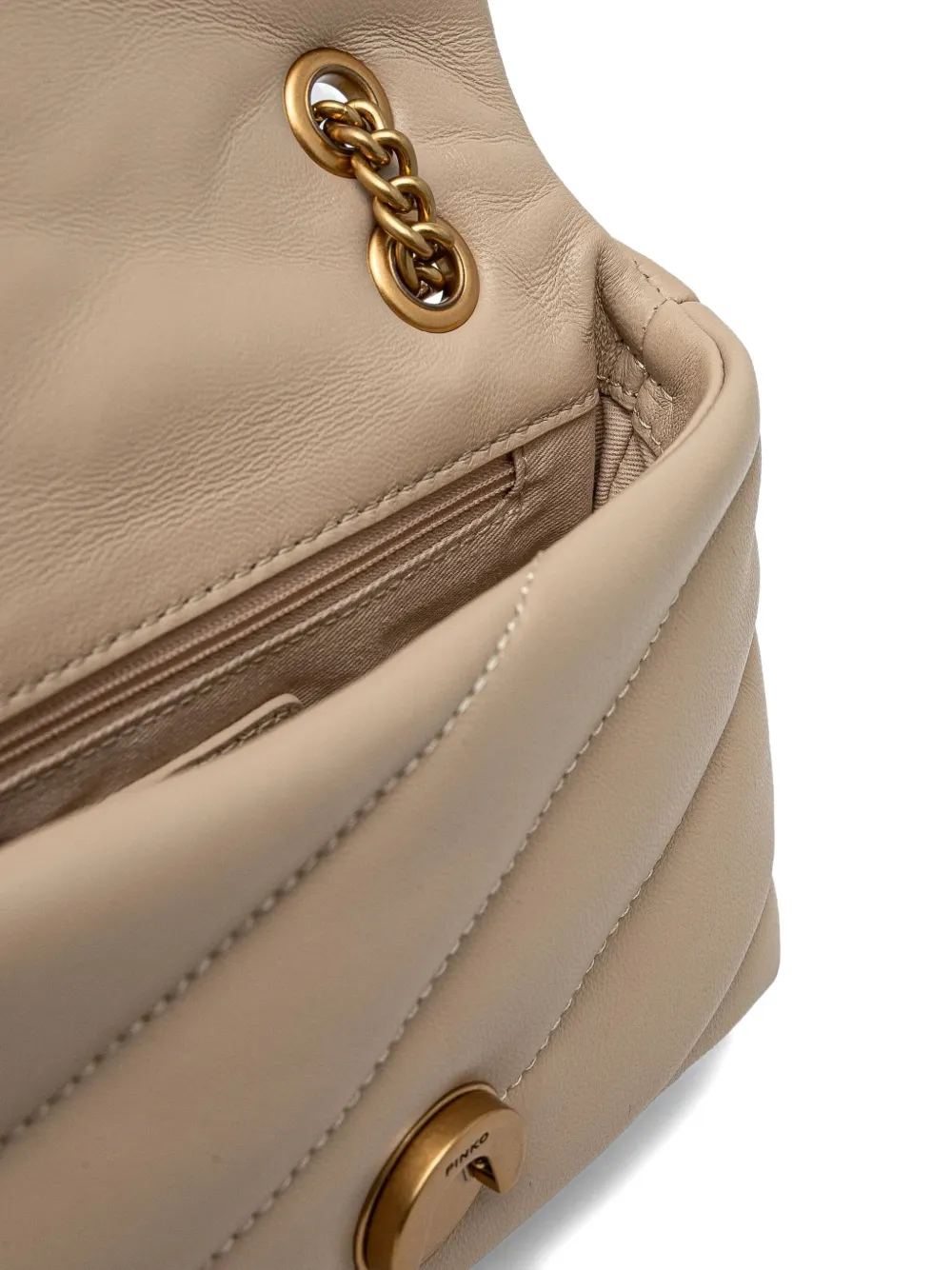PINKO Love crossbodytas Beige