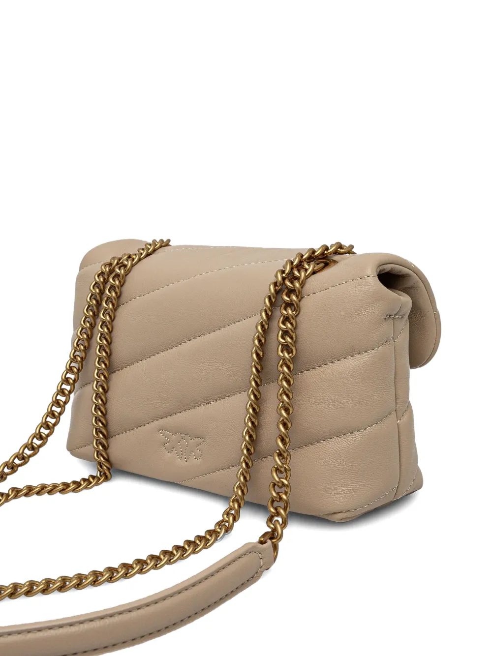 PINKO Love Puff crossbody bag - Beige