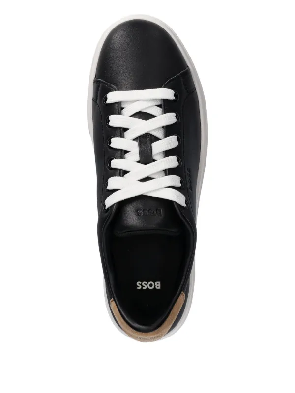 BOSS Kieran Tenn Sneakers | Black | FARFETCH