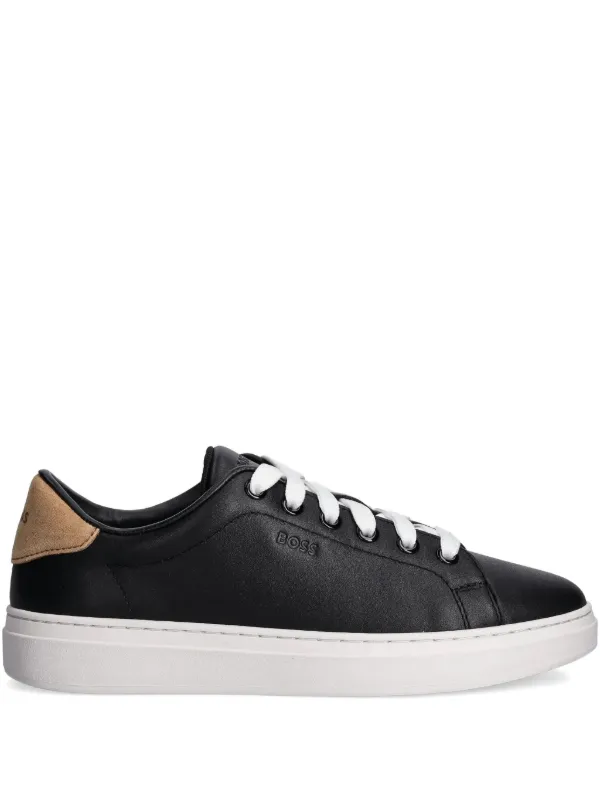 スニーカー Boss Kieran Sneaker BOSS Kieran Tennis Trainers Dark Blue | Mainline Menswear