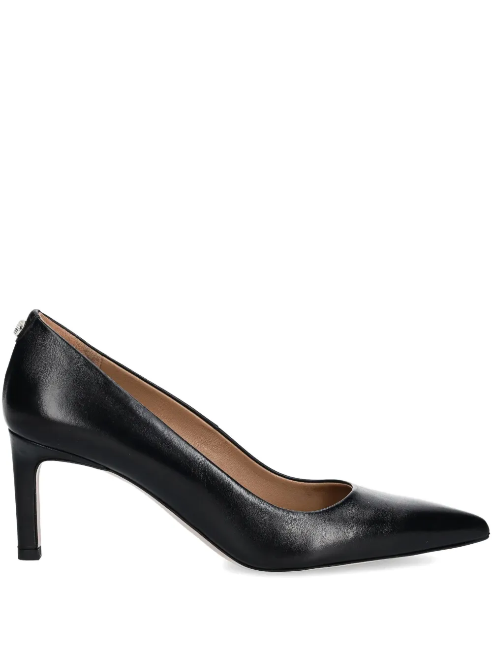 Hugo Boss Leather Pumps In Black