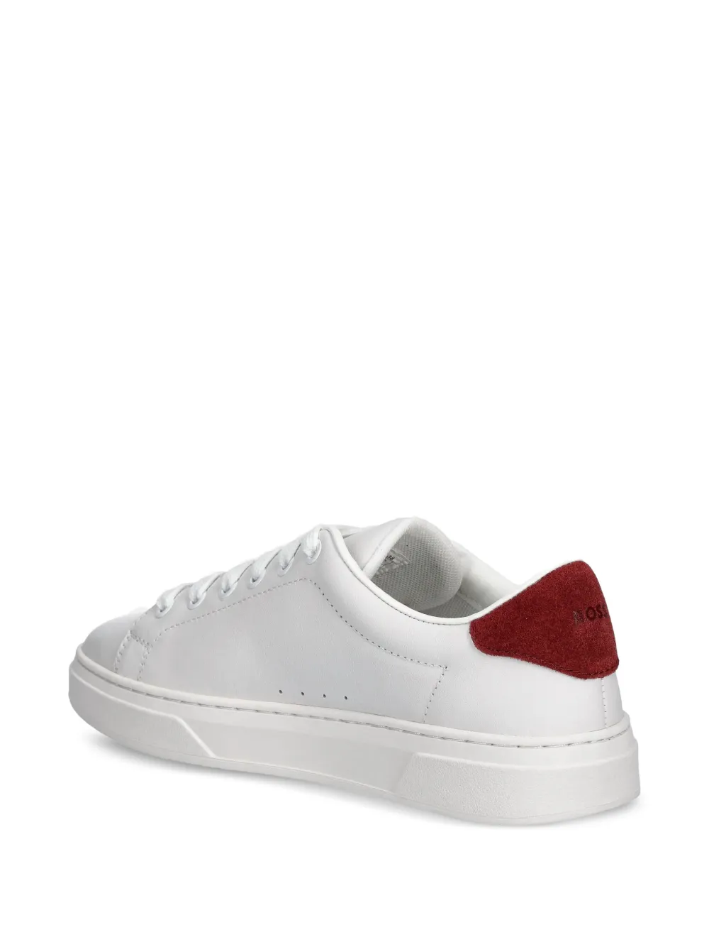 BOSS leather sneakers White