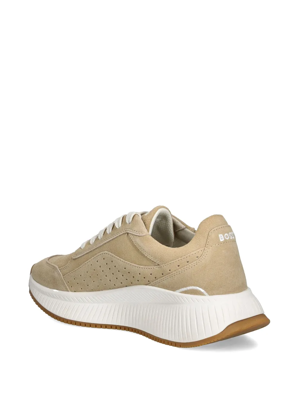 BOSS logo-print sneakers Neutrals