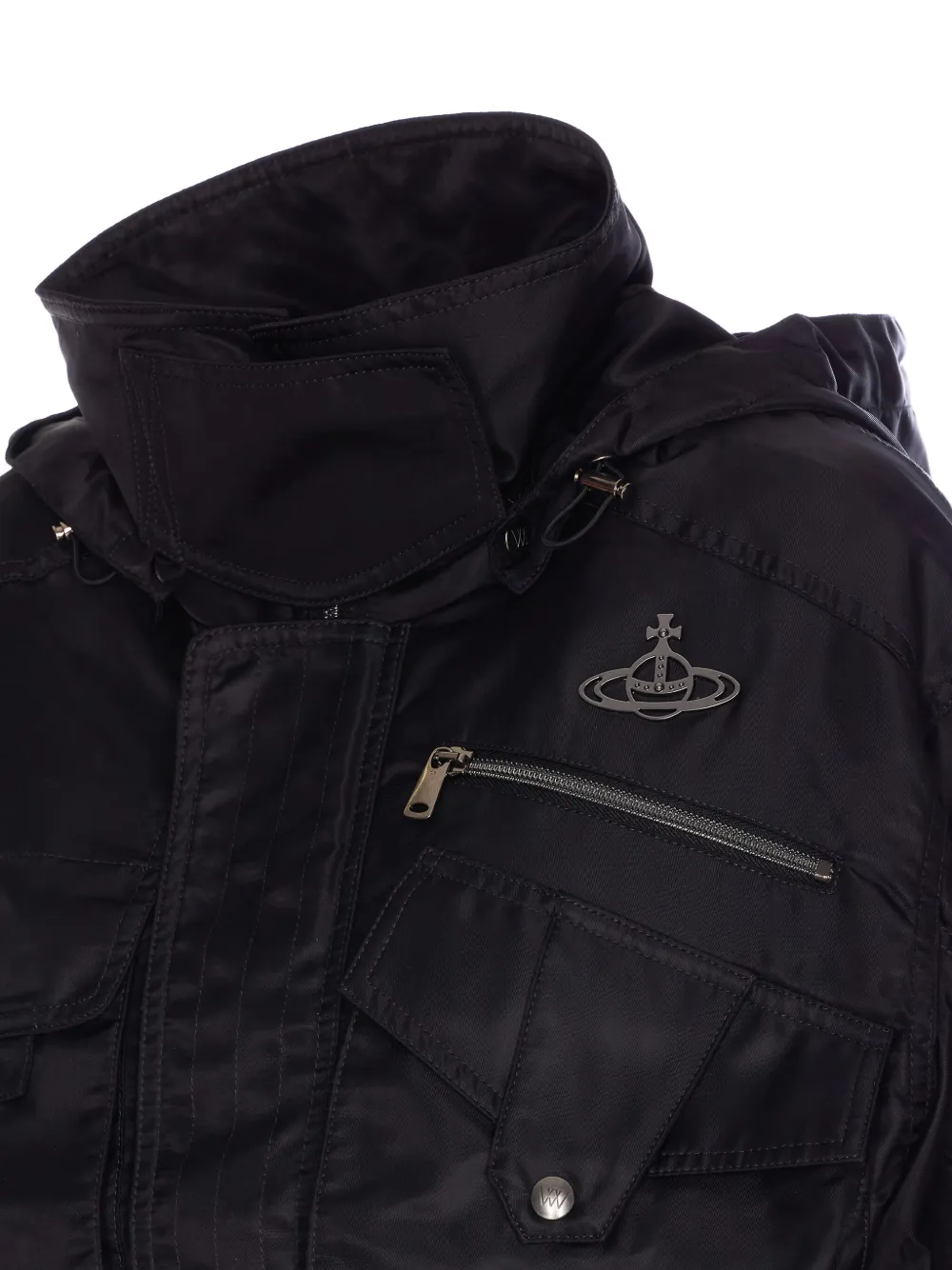 Vivienne Westwood Cropped bomberjack Zwart