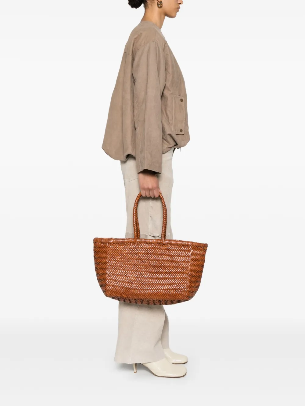 DRAGON DIFFUSION Triple Jump kleine shopper - Bruin