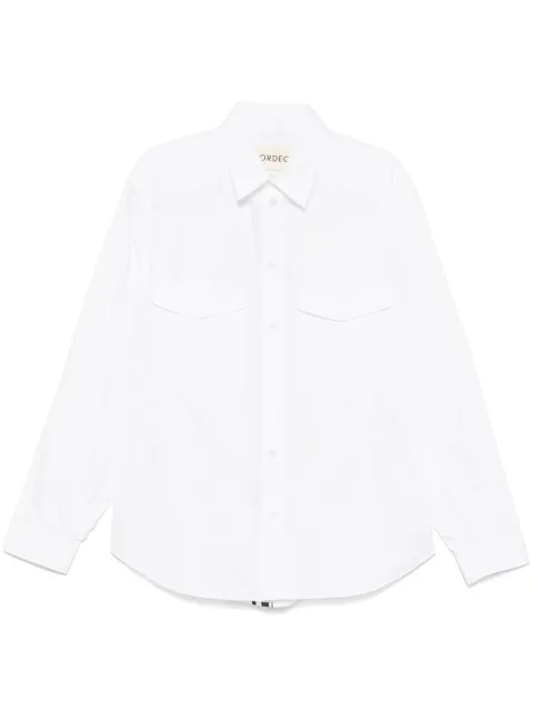 MORDECAI camisa de popelina