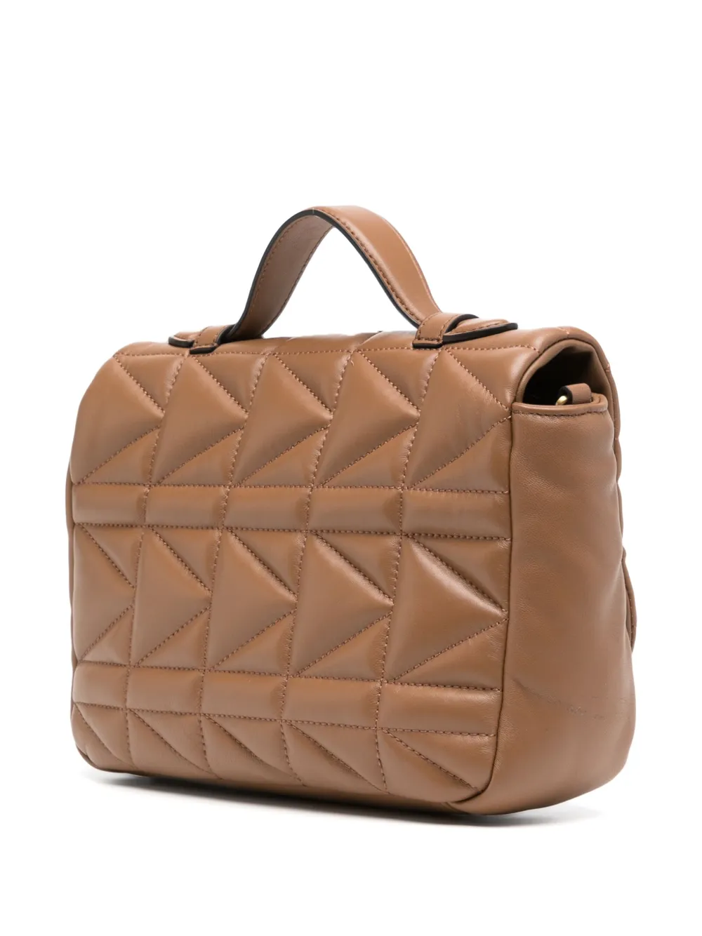 Karl Lagerfeld K kuilt crossbodytas Bruin