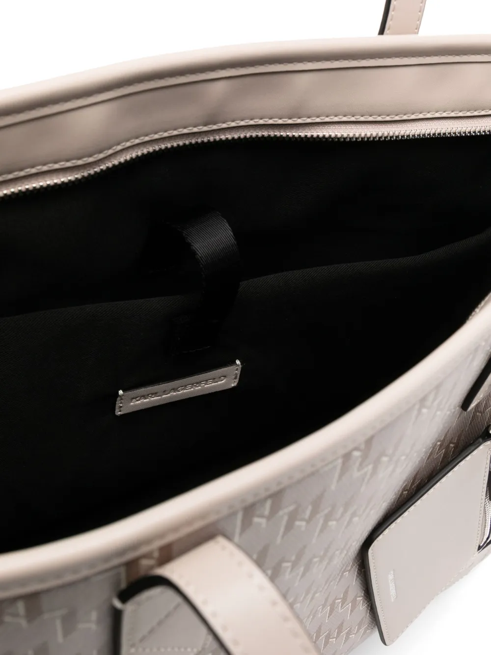Karl Lagerfeld Kvoyage shopper Bruin