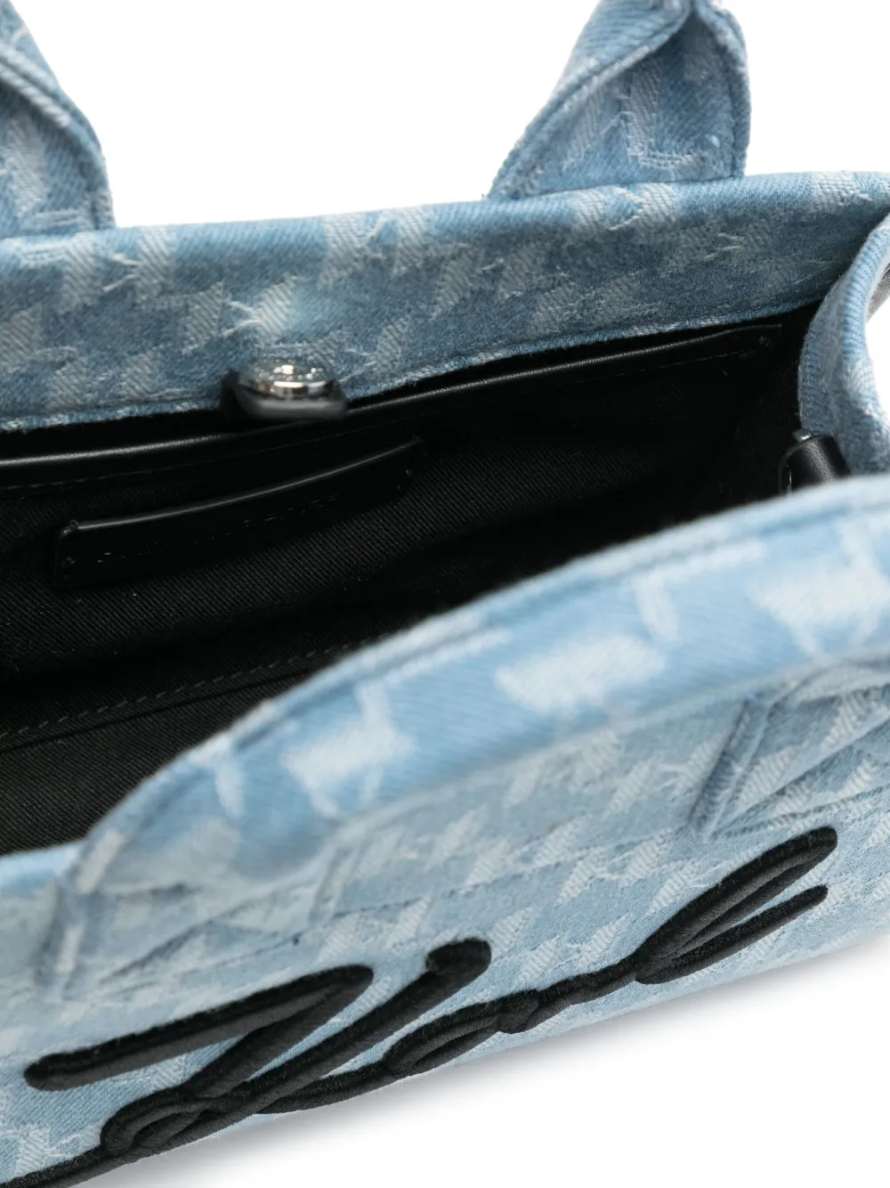 Karl Lagerfeld Kleine Kskuare crossbodytas Blauw