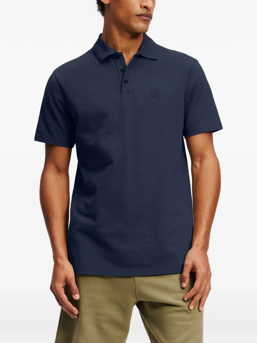 Karl Lagerfeld Kameo poloshirt Blauw