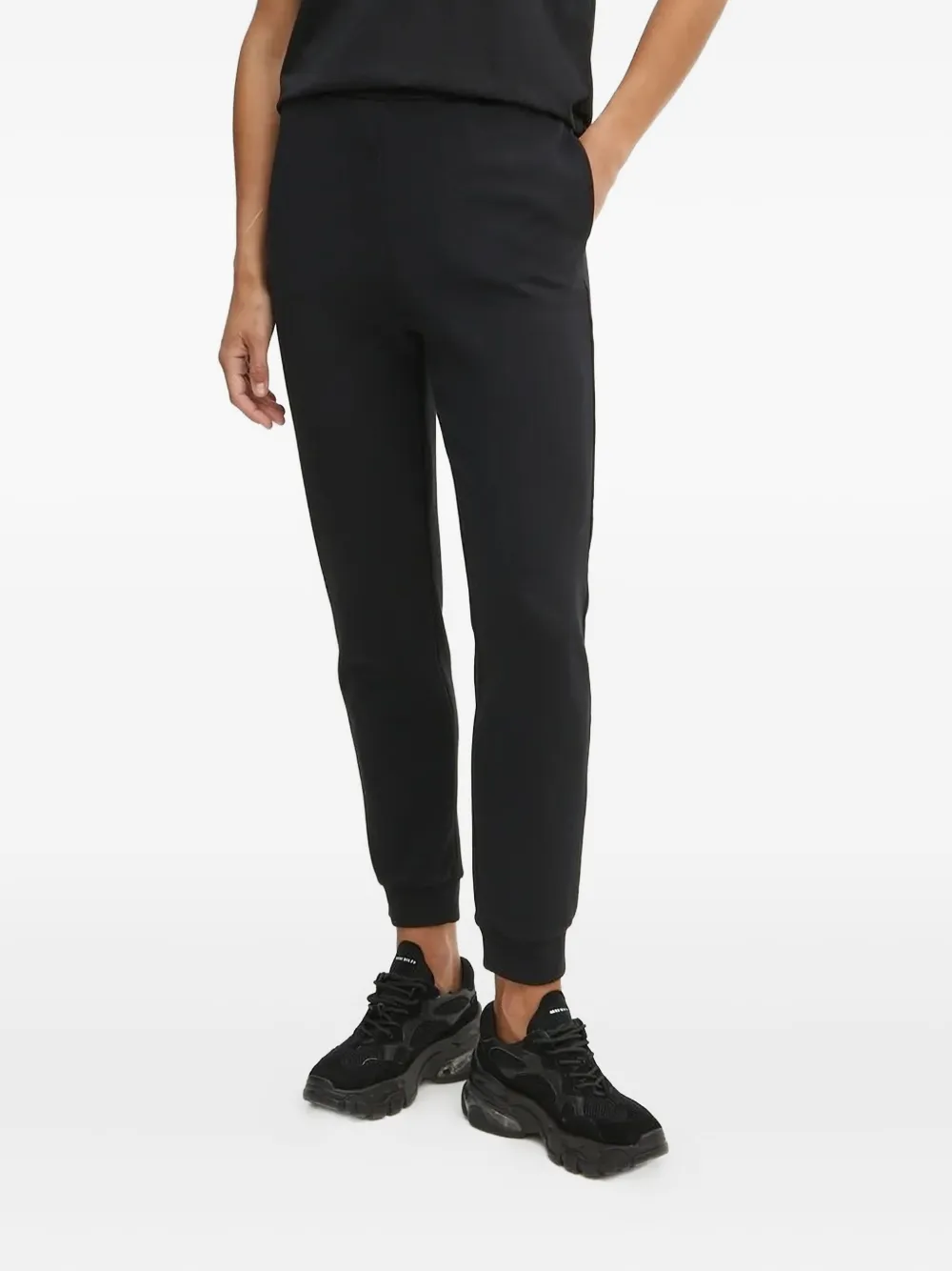 PINKO logo-detail track pants | Black | Image 1