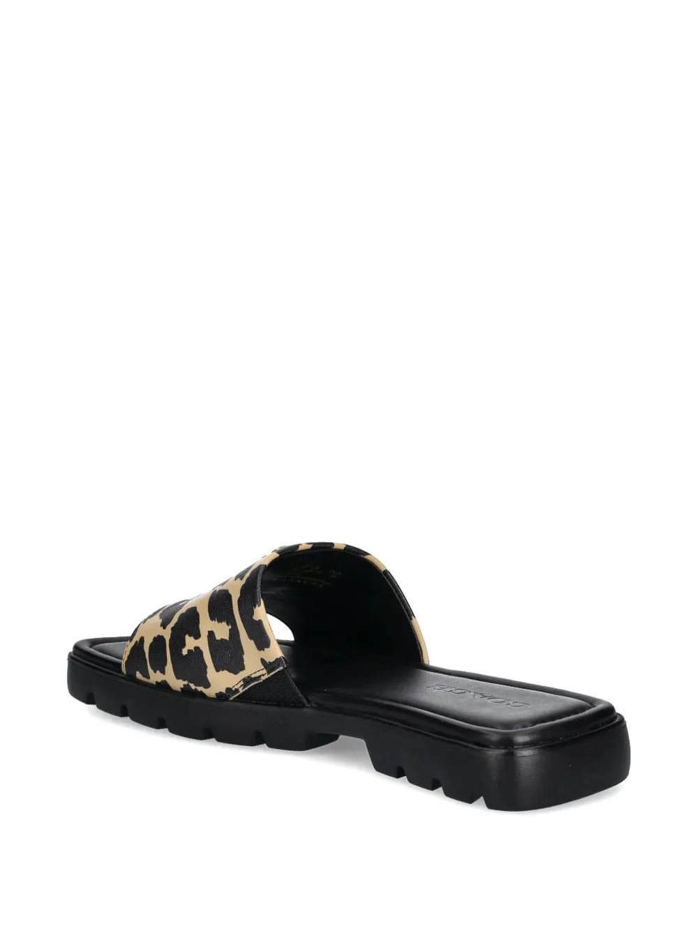 Coach Florence slippers Zwart