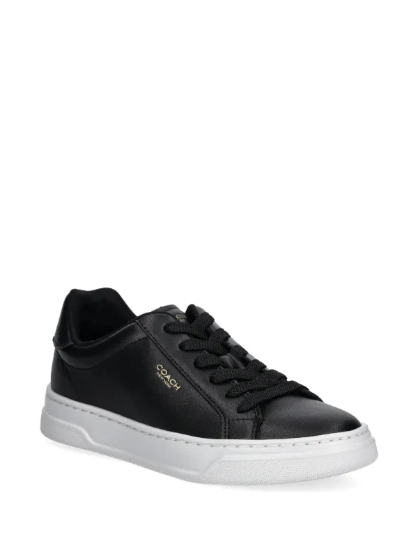 Coach レザースニーカー | ブラック | FARFETCH JP